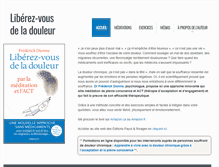 Tablet Screenshot of liberezvousdeladouleur.com